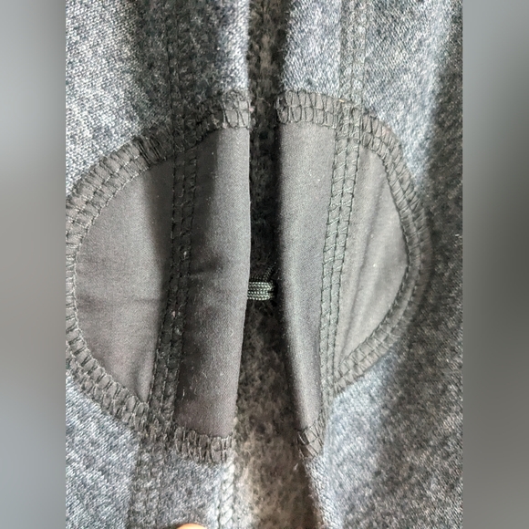 Annie Thompson Drape Hoodie Tunic Gray - small - Picture 6 of 7